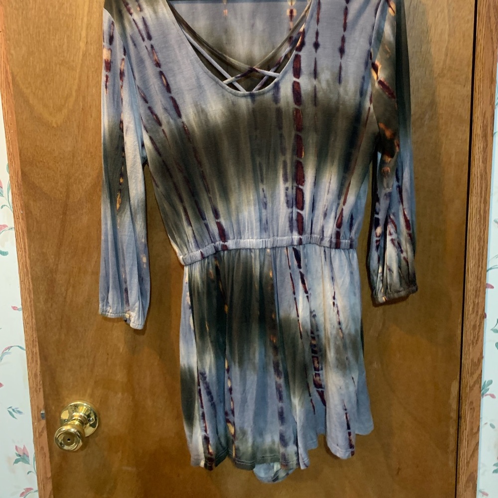 Tie-dye romper
